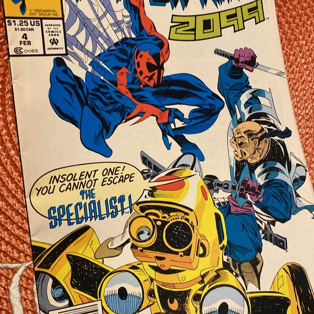 Spider-Man 2099 #4 February 1993 Marvel 2099 Spiderman Comic Book